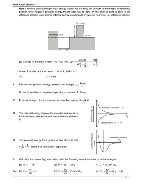 Work Energy And Power Class 11 Physics Notes Iit Jee Neet Esaral