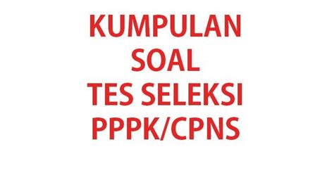 Kisi Kisi Soal Tes Seleksi Pppk Cpns Bidan Atau Kebidanan Terbaru Tahun