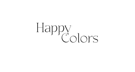 Happy Colors Collection