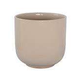 Nude Rosewood Penny Ceramic Planter Pot Temple Webster