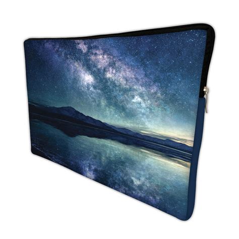 Capa Para Notebook Em Neoprene CN 15 6 Polegadas Noite Estrelada