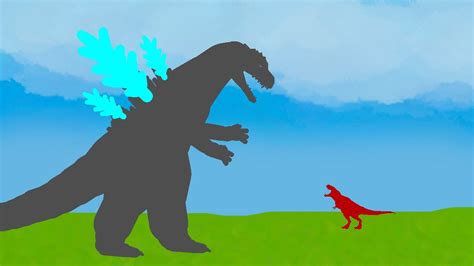 T Rex Vs Godzilla