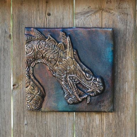 Dragon Art Garden Sculpture Chinese Dragon Wall Art Stone