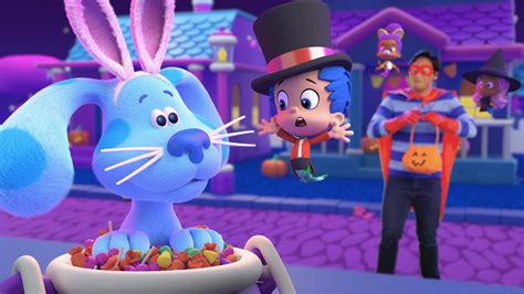 Nick Jr Halloween Campaign On Behance Nick Jr Blue S Clues And