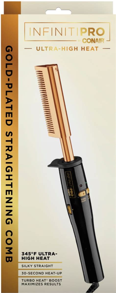 Best Buy Conair Infiniti Pro Gold Hot Comb Gold Plated Gold NR
