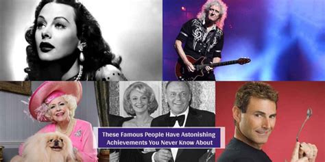 10 Multi Talented Famous People Who Have Contributed Greatly To The