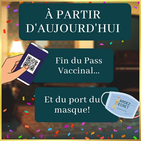 Fin Du Pass Vaccinal Gardez Le Secret