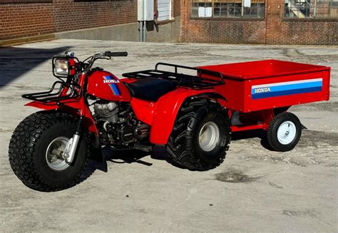 For Sale A Honda Atc Big Red Matching Trailer