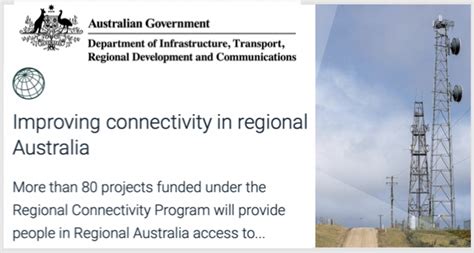 Itwire Australian Government Improving Connectivity In Regional Australia