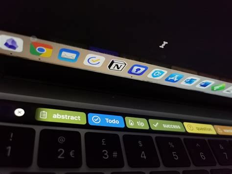 Macbook Touch Bar shortcuts (productivity boost) - Share & showcase ...