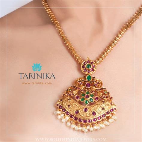 Antique Attigai Necklace From Tarinika South India Jewels In