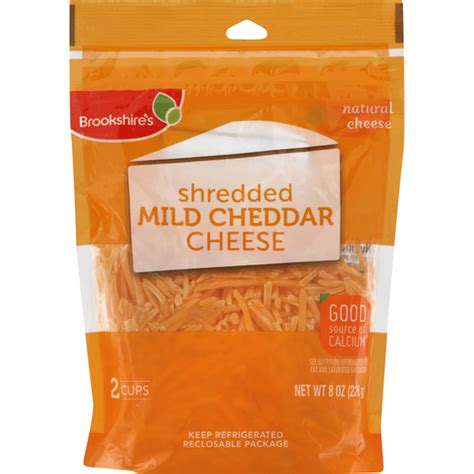 Brookshires Cheese Mild Cheddar Shredded 8 Oz Instacart