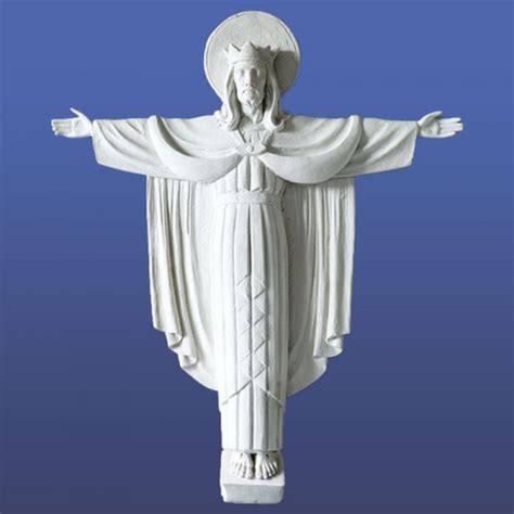 Religious : Christ the King Wall Fiberglass Indoor/Outdoor ...