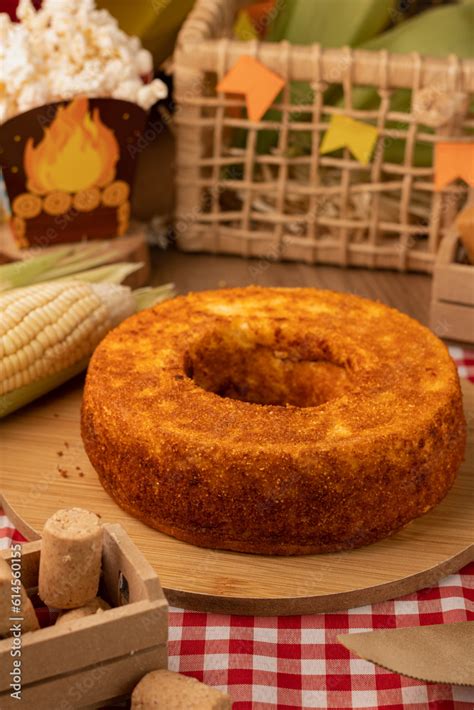 Bolo de milho bolo de festa junina bolo de milho requeijão