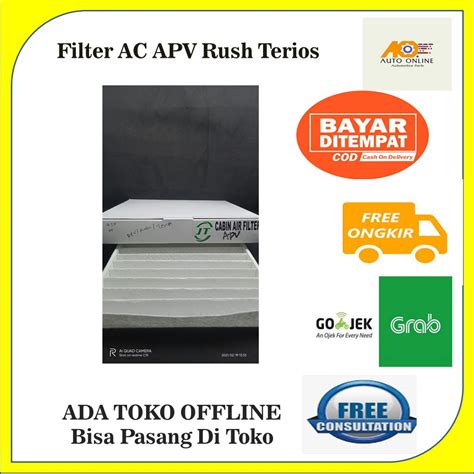 Jual Filter Ac Cabin Kabin Suzuki Apv Daihatsu Terios Toyota Rush