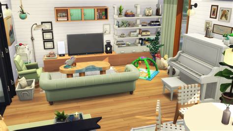 Growing Together Apartment For A Single Mom Sims Speed Build Stop