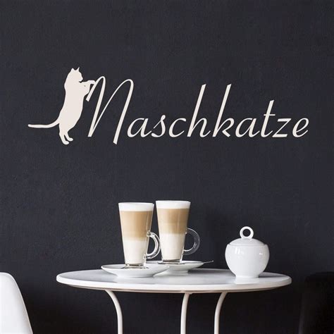 Wandtattoo Naschkatze - ein niedliches Wandtattoo für alle ...