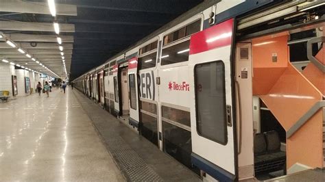 RER A MI2N ALTEO IDF en gare de Cergy Préfecture YouTube