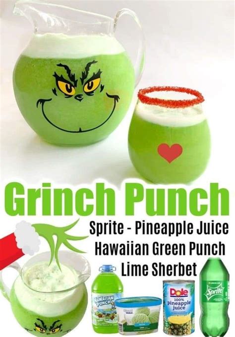 Grandma S Recipes Grinch Punch Fun For All Ages Facebook