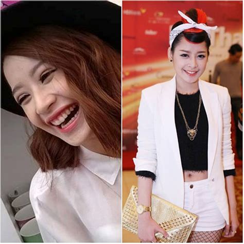 Chi Pu cat mi Lộ ảnh hot girl Chi Pu bị già đi vì cắt mí