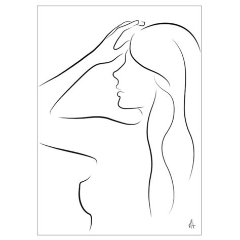 Simple Silhouette Art Print Simple And Elegant Art For You