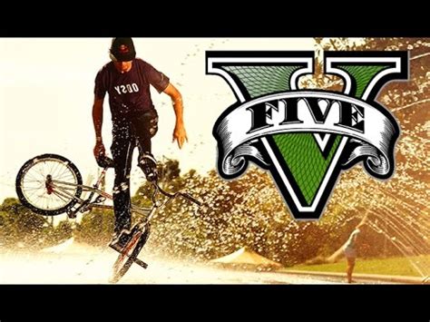 GTA 5 EPIC BMX STUNT MONTAGE GTA 5 Stunts YouTube