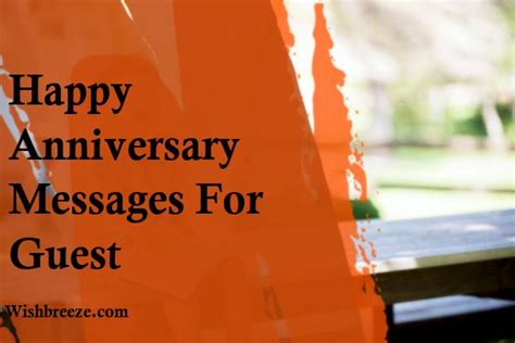 52 Happy Anniversary Messages Wishes And Captions For Guest WishBreeze