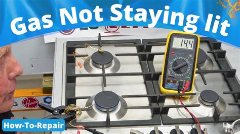 Gas Stove Top Hob Burner Not Staying Lit Thermocouple How It Works