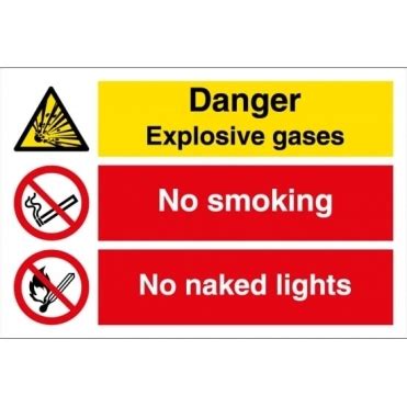 Size Mm X Mm Explosive Safety Signs