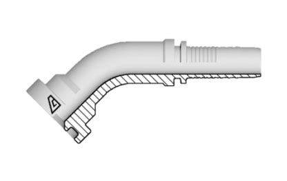 Site en ligne pièces hydrauliques Embout à sertir Bride SAE 45