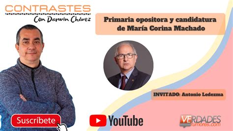 Contrastes Darwin Ch Vez Conversa Con Antonio Ledezma Estreno A Las