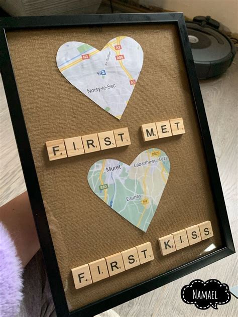 First Met First Kiss Idea Gift Boyfriend Idee Da Regalo Per Il