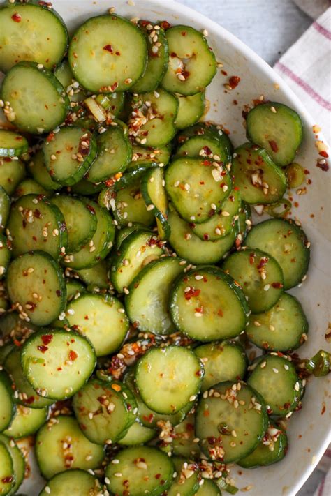 How To Make Korean Cucumber Salad Oi Muchim Recipe