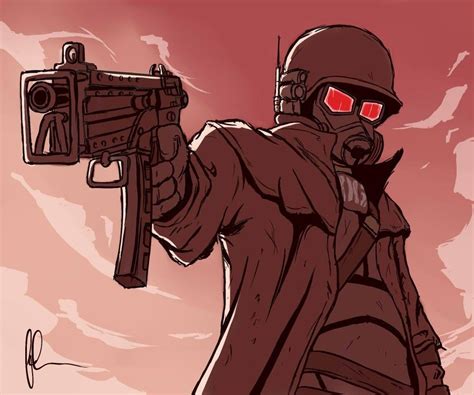 The Courier Fallout New Vegas Fallout Fan Art Fallout Art Fallout Concept Art