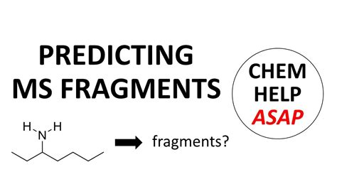 Predicting Likely Fragments In A Mass Spectrum Youtube