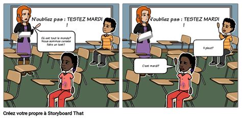 Bande Dessin E Psa Test Storyboard Par Fr Examples