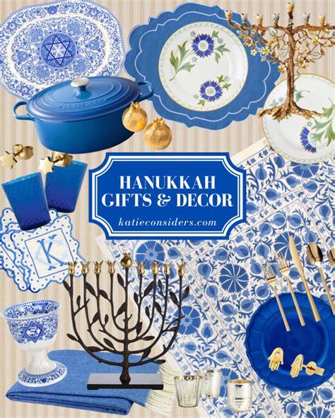 Hanukkah Table Settings, Decor, and Gifts!