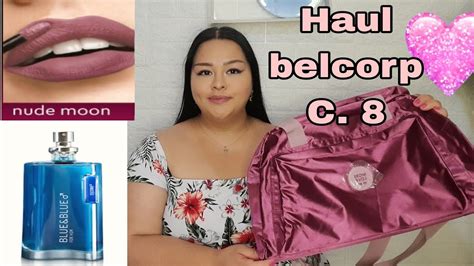 Haul Belcorp campaña 8 maletín tefi studio look nude moon YouTube