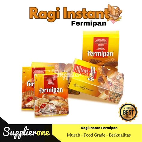 Jual Fermipan Ragi Instan Sachet Ragi Fermipan Ragi Sachet Shopee