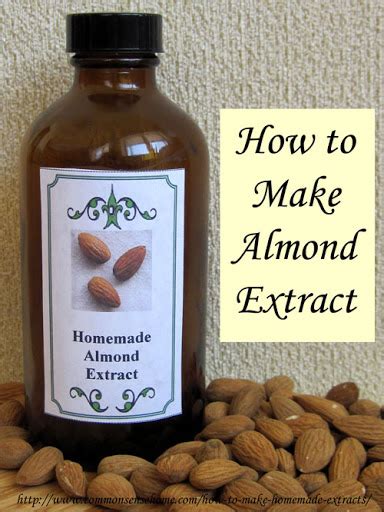 How To Make Your Own Almond Extract Recipe 3 9 5