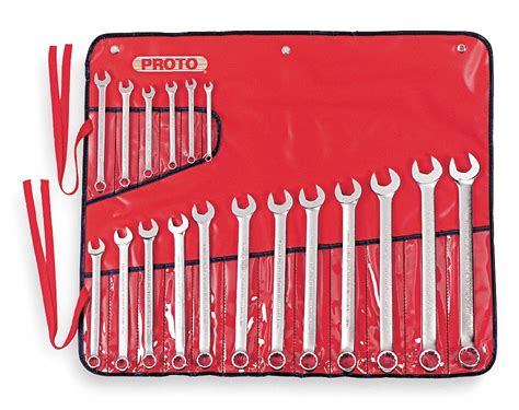combination wrench set satin grainger
