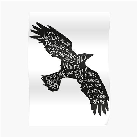 Save Birds Posters | Redbubble