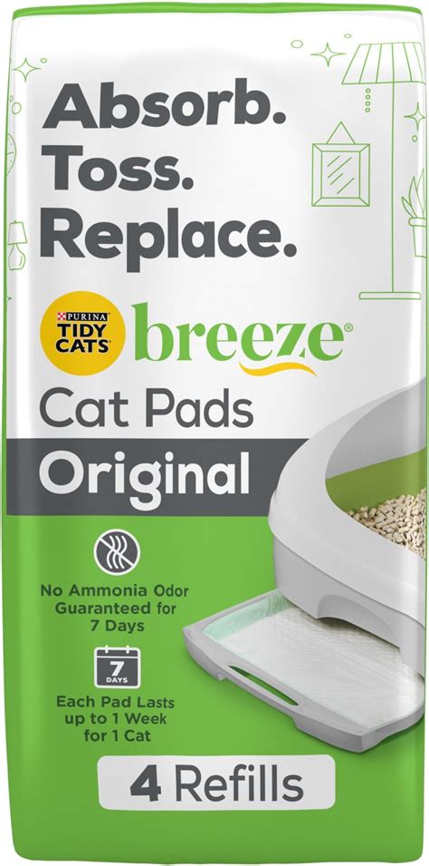 Amazon Purina Tidy Cats Cat Litter Breeze Pads Spring Clean