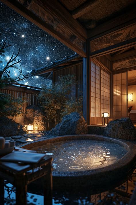 Heavenly Soak Ryokan Hot Spring Private Onsen Beneath the Starry Sky 温泉 古民家 リノベーション 旅館 温泉