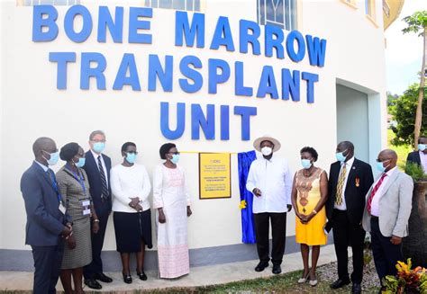 President Museveni Commissions Bone Marrow Transplant Center During The