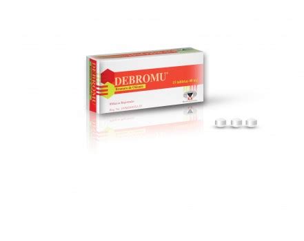 DEBROMU 40 MG TABLETAS C 15 Farmapronto