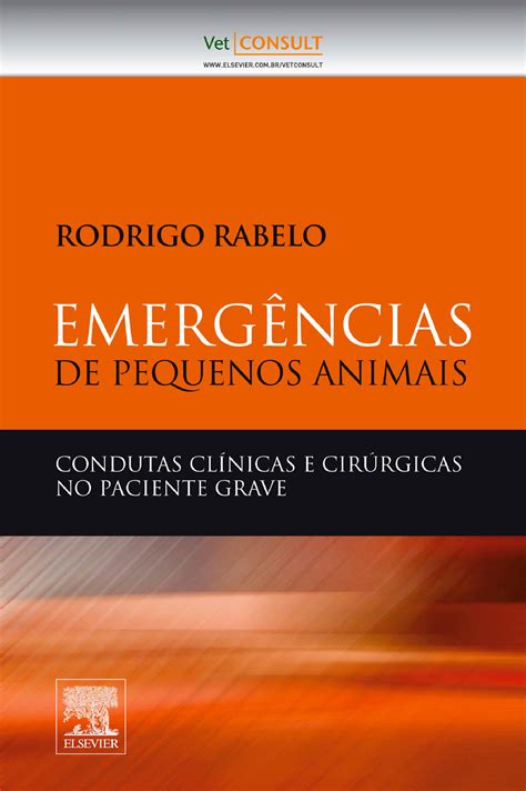 Livro Emergencias De Pequenos Animais Emerg Ncias De Pequenos Animais