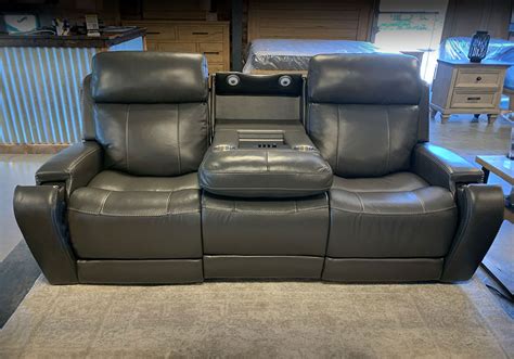 Ultimate Steel Power Reclining Sofa | Cincinnati Overstock Warehouse