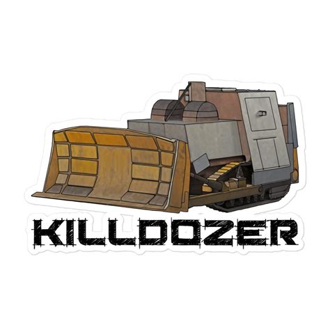 Killdozer Sticker Etsy