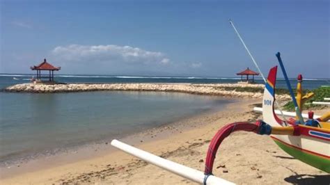 Bateaux P Che Balinais Indon Siens Sur Plage Sanur Bali Island